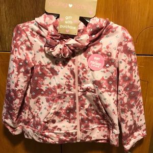 Sweatshirt with zipper